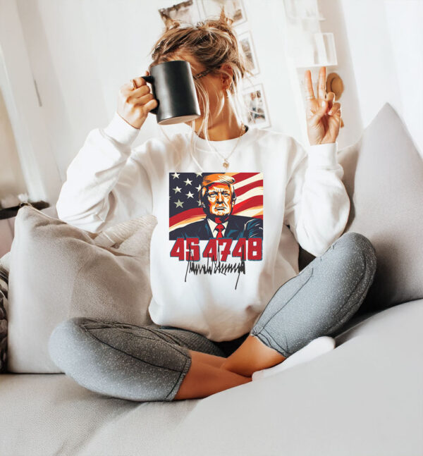 Donald J Trump 45 47 48 MAGA T-Shirt