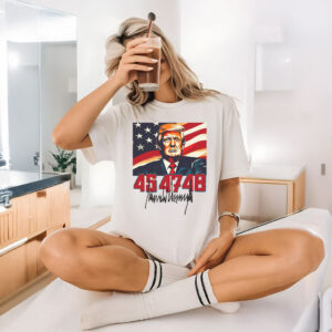 Donald J Trump 45 47 48 MAGA T-Shirt