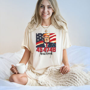 Donald J Trump 45 47 48 MAGA T-Shirt