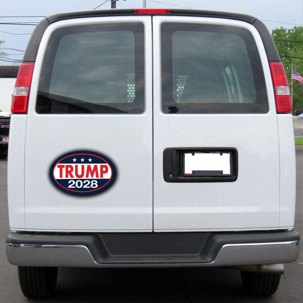 Donald Trump 2028 Sitcker, Republican Car Magnet