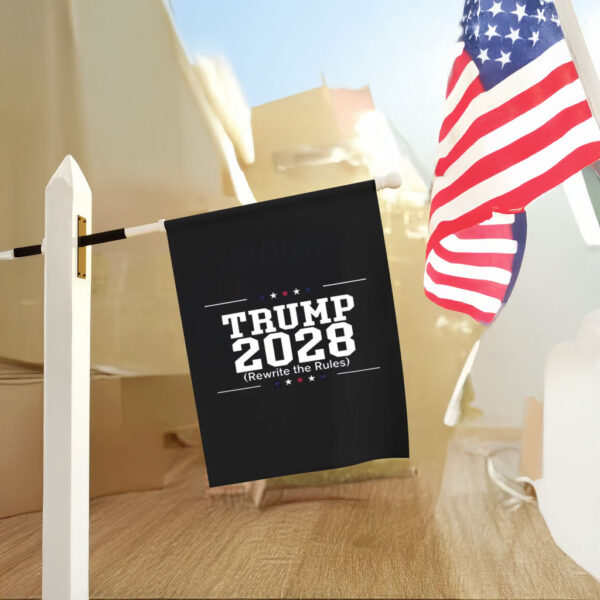 Official Trump 2028 (Rewrite The rules) Flag