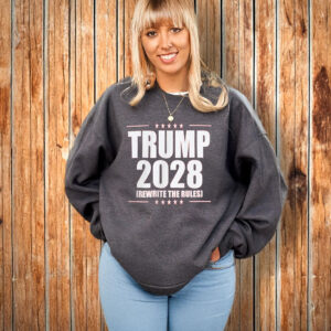 Political Trump 2028 Trust the Plan Rewrite the Rules T-Shirt