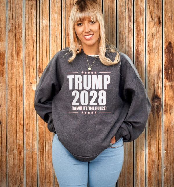 Political Trump 2028 Trust the Plan Rewrite the Rules T-Shirt