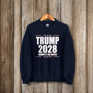 Political Trump 2028 Trust the Plan Rewrite the Rules T-Shirt