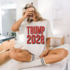 President Trump 2028, Bold Political Statement T-Shirt