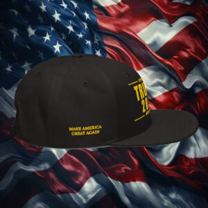 TRUMP 2028 Hat – Black & Gold Embroidered Cap