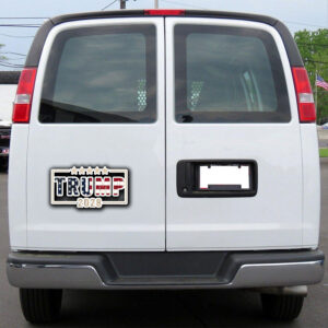 Trump 2025 ,Patriotic Election Sticker, Car Magnet