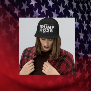 Trump 2028 5 Panel Trucker Cap