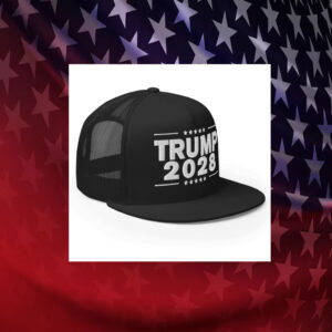 Trump 2028 5 Panel Trucker Cap