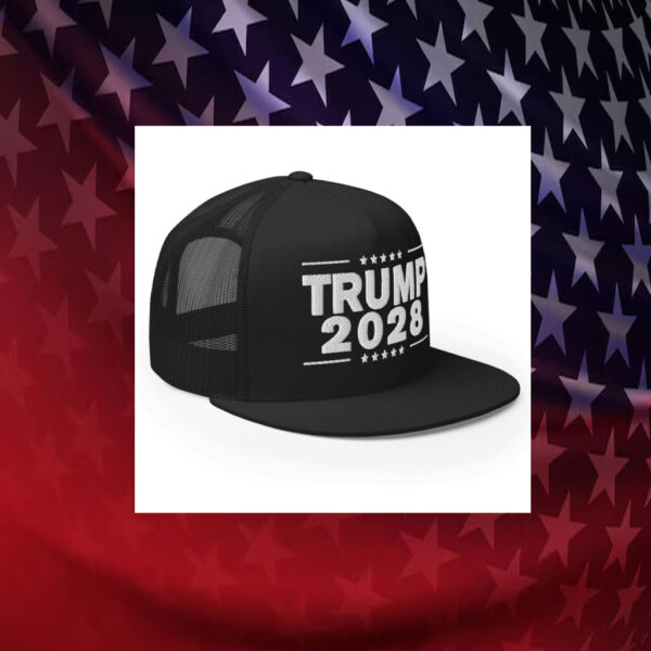 Trump 2028 5 Panel Trucker Cap