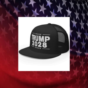 Trump 2028 5 Panel Trucker Cap