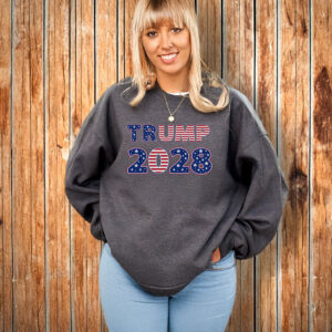 Trump 2028, American Flag T-Shirt