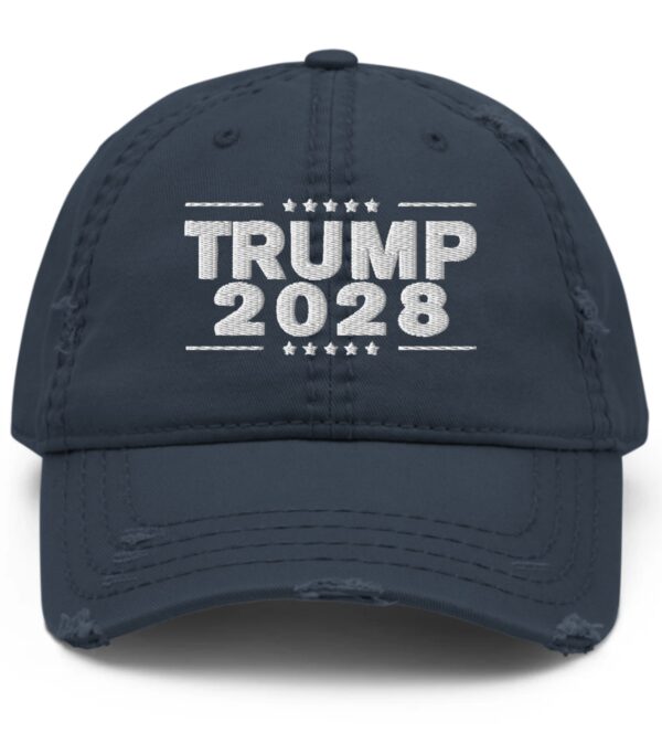 Trump 2028 Distressed Dad Hat