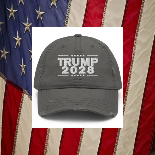 Trump 2028 Distressed Dad Hat