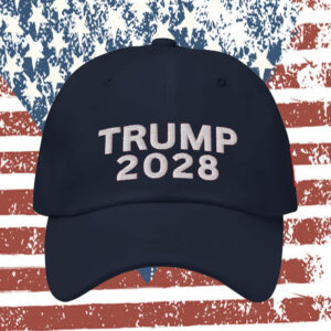 Trump 2028 Embroidered Red MAGA Hat