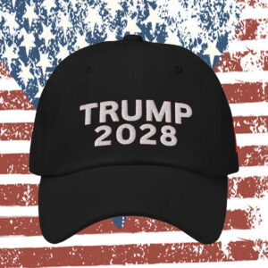 Trump 2028 Embroidered Red MAGA Hat