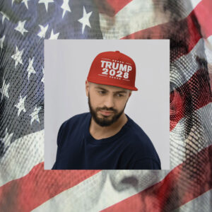 Trump 2028 Flat Bill Cap