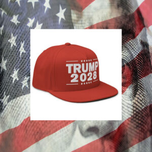 Trump 2028 Flat Bill Cap