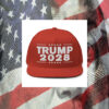 Trump 2028 Flat Bill Cap