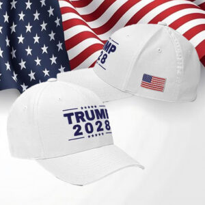 Trump 2028 Hat Flex Fit Camo Trump Hat