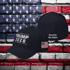 Trump 2028 Hat Flex Fit Trump Embroidered Hat
