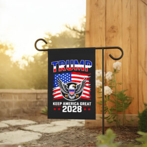 Trump 2028 Keep America Great American Flag