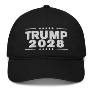 Trump 2028 Organic Baseball Cap