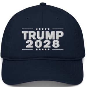 Trump 2028 Organic Baseball Cap