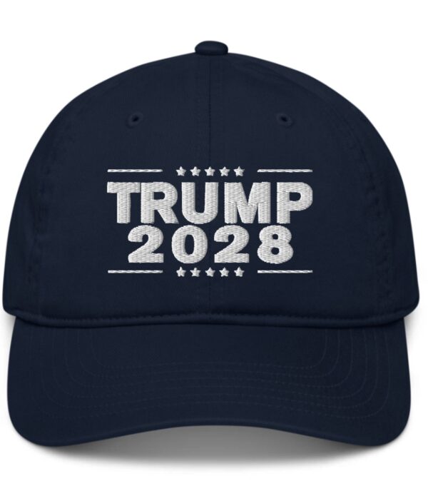 Trump 2028 Organic Baseball Cap