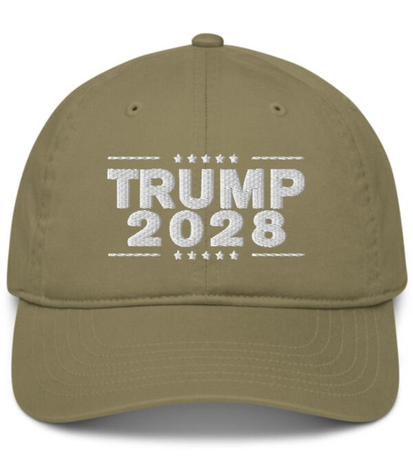 Trump 2028 Organic Baseball Cap