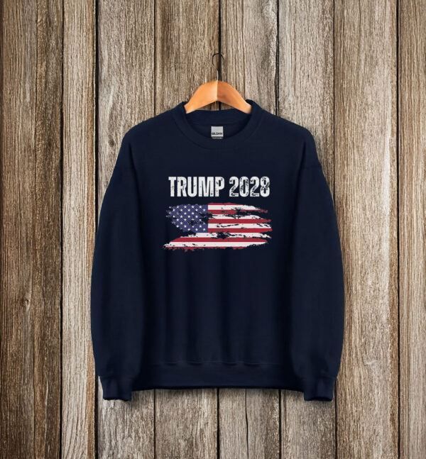 Trump 2028, Patriotic USA Election T-Shirt