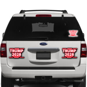 Trump 2028 ( Rewrite The Rules ) Sticker, Car Magnet