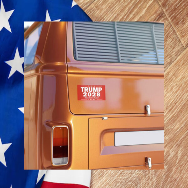 Trump 2028 (Rewrite the rules) Bumper Stickers