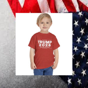 Trump 2028 (Rewrite the rules) Toddler T-Shirt