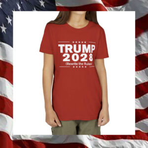 Trump 2028 (Rewrite the rules) Youth T-Shirt