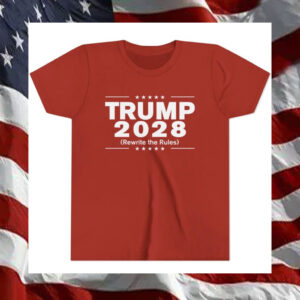 Trump 2028 (Rewrite the rules) Youth T-Shirt