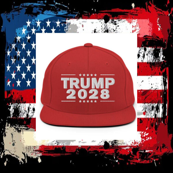 Trump 2028 Snapback Hat