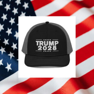 Trump 2028 Snapback Trucker Cap