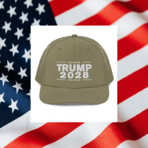 Trump 2028 Snapback Trucker Cap