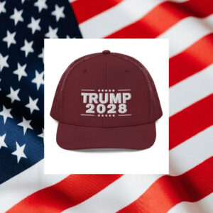 Trump 2028 Snapback Trucker Cap