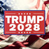 Trump 2028 Sticker