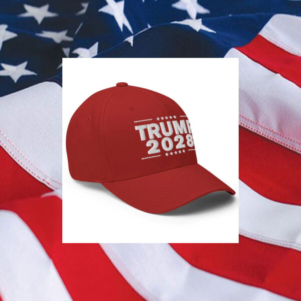 Trump 2028 Structured Twill Caps