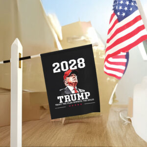 Trump 2028 Trust The Plan Rewrite The Rules Flag