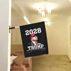 Trump 2028 Trust The Plan Rewrite The Rules Flag