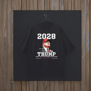 Trump 2028 Trust The Plan Rewrite The Rules T-Shirts