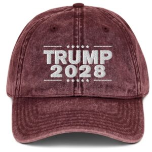 Trump 2028 Vintage Cap