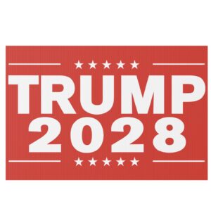 Trump 2028 Yard Sign