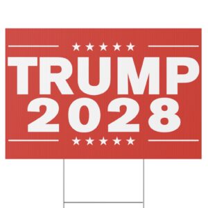Trump 2028 Yard Sign