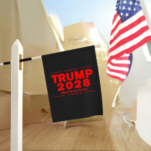 Trump 2028 rewrite the Rules Flags