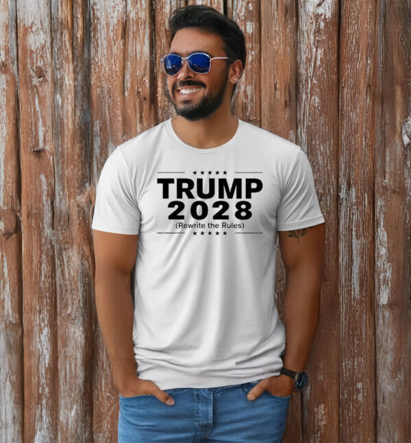 Trump 2028 rewrite the rules TShirt